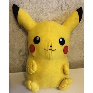 Toy Factory Large 15" Pokemon Pikachu Plush Stuffed Animal Nintendo